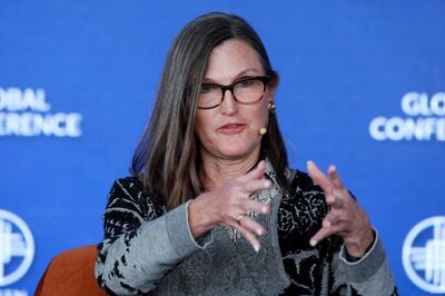 Cathie Wood, founder and chief executive of disruptive tech fund ARK Invest, has felt the burn as the bull market run recedes. Reuters