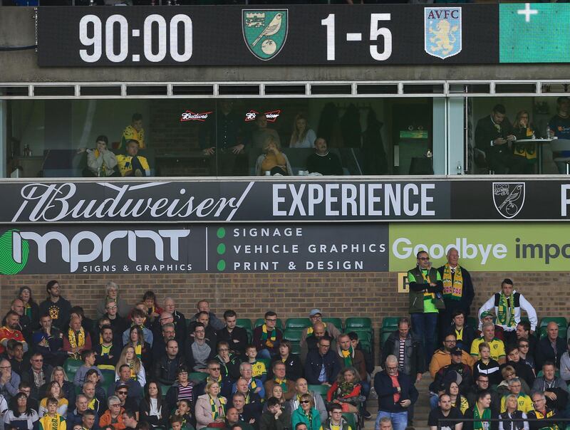 The score board displays the final result. Getty Images