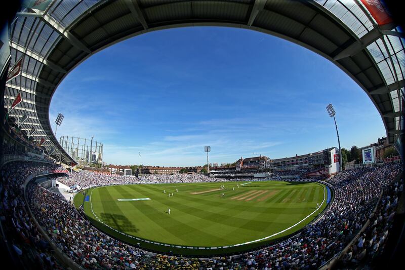 A view of The Oval during the third day of the fifth and final Ashes Test. Getty