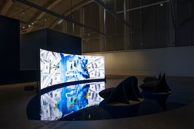 Tabita Rezaire's Deep Down Tidal, 2017. Photo: Helsinki Biennial