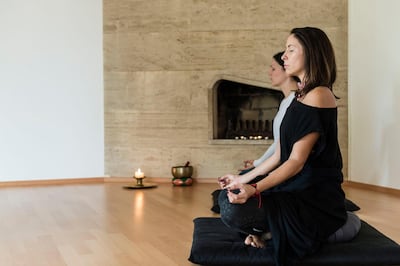 Yoga Meditation at Buchinger Wilhelmi. Courtesy Buchinger Wilhelmi
