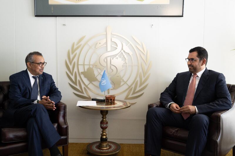 In a first for Cop, a day will be dedicated to discussing health and its relationship between climate change.  Dr Tedros Adhanom Ghebreyesus, the World Health Organisation's director general, thanked Dr Al Jaber during a recent meeting. 