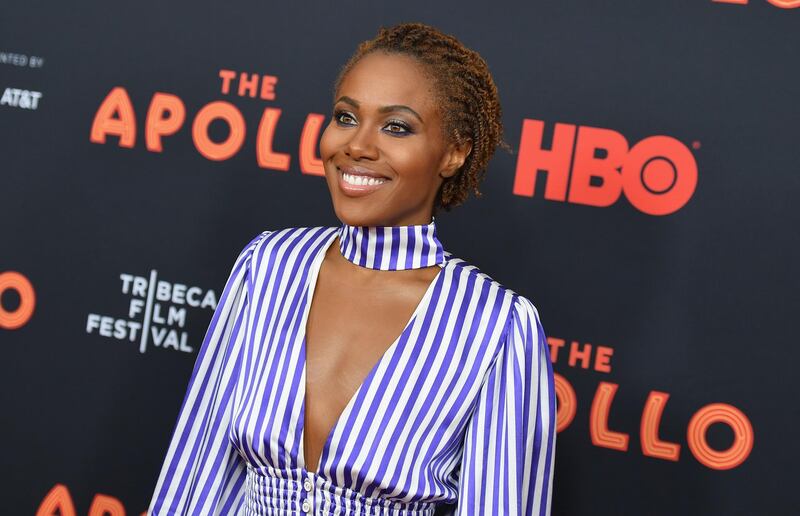 US actress DeWanda Wise attends the screening for "The Apollo" during the 2019 Tribeca Film Festival on  April 24, 2019. AFP