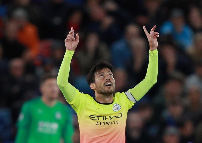 Centre midfield: David Silva (Manchester City) – Took a superb counter-attacking goal wonderfully well, showing technique and intelligence, to bring a crucial breakthrough. Reuters