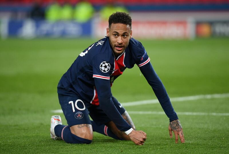 RW Neymar (PSG) He hit the crossbar. He hit the post. He was a split-second away from nudging a cross over the Bayern goal-line. He ended up on the losing side on the night, but PSG’s aggregate victory owed plenty to Neymar’s huge influence. Getty