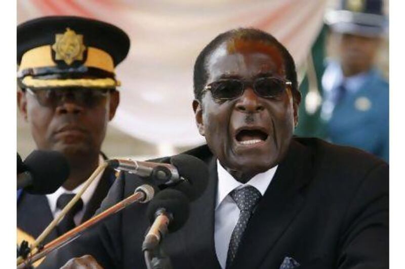 Zimbabwe's president, Robert Mugabe, might attract the attention of the International Criminal Court except that it is powerless and selective, a reader argues. AFP / Desmond Kwande