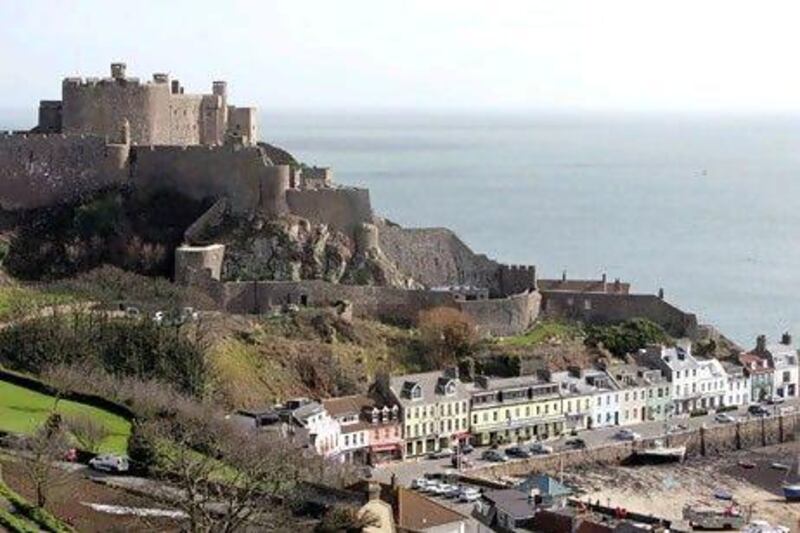 One of the strengths of Jersey, an island off France, as a global finance centre is its political and economic stability. Leon Neal / AFP