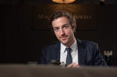 Remi Guillemin, Christie’s head of watches. Photo: Christie's