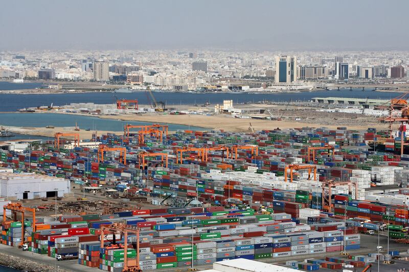 A View shows the port and the city of Jeddah, Saudi Arabia taken on November 30, 2008. (Salah Malkawi/ The National)