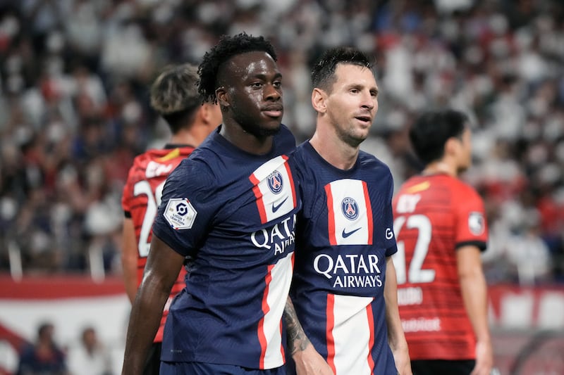 Arnaud Kalimuendo - PSG to Rennes (£21m). Getty Images