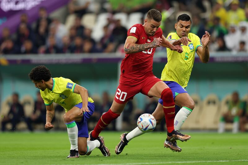 Sergej Milinković-Savić – 6 In a game which saw his side on the backfoot, the midfielder was unable to get himself into the game going forward. Found it hard getting the better of Casemiro. Getty Images