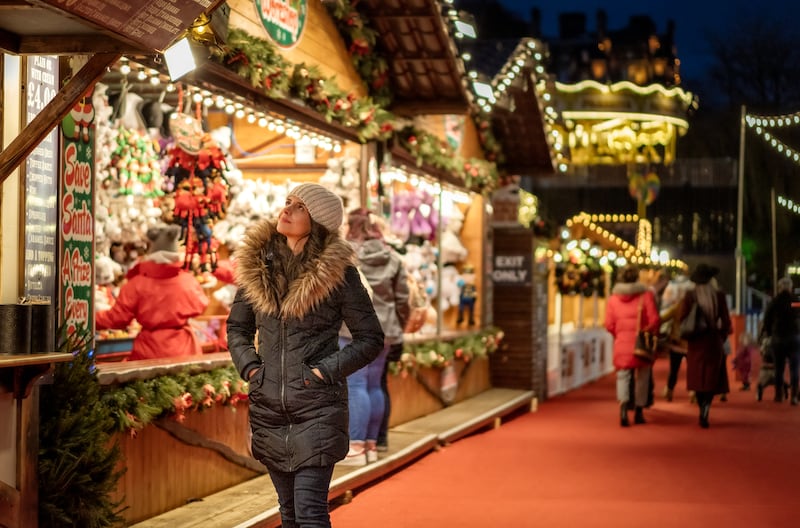 Edinburgh's Christmas market brings the historical city centre alive in the lead-up to Hogmanay. Getty Images