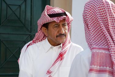 Veteran actor Nasser Al Qasabi plays the head of Al Tayan family on the show. Courtesy MBC