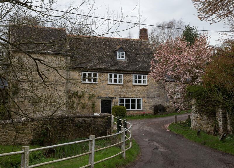 WOOTTON, OXFORDSHIRE, UK. 5th April 2019. The village of Wootton, United Kingdom, where businessman Arif Naqvi has his Wootton Place estate.  Stephen Lock for the National . Words: Paul Peachey. 