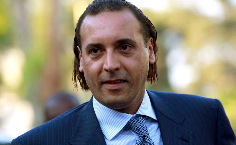 Hannibal Qaddafi, pictured in 2010, fled Libya in 2011 during the uprising against his father Muammar Qaddafi. Reuters