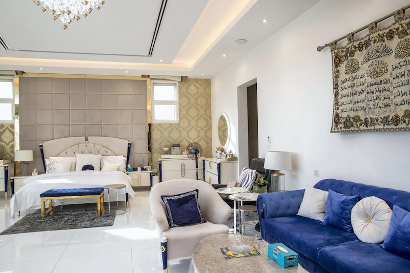DUBAI, UNITED ARAB EMIRATES. 06 FEBRUARY 2021. The home of Adel and Sana Sajan for an interiors feature. (Photo: Antonie Robertson/The National) Journalist: David Tusing. Section: Luxury.