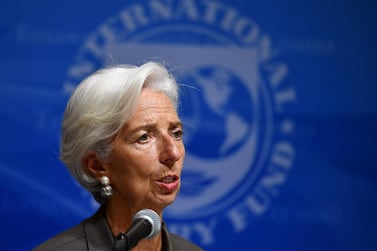 IMF managing director Christine Lagarde said improving access to credit for SMEs could boost regional economies and create jobs. AFP