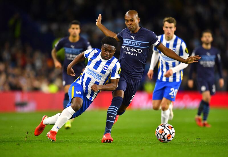 SUBS: Fernandinho (Gundogan 74’) – N/R. Came on as Brighton started to see more of the chances. Did his job to limit Brighton when needed. AFP