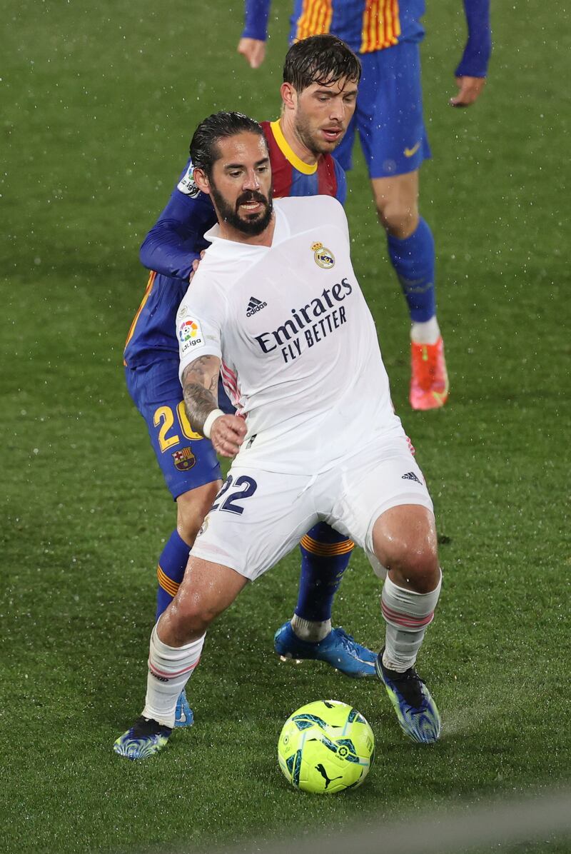 SUB Isco (Kroos 72’) – N/R, Scuffed an effort when a fairly good opportunity came his way, then sent another one flying well over the crossbar from a similar position. EPA