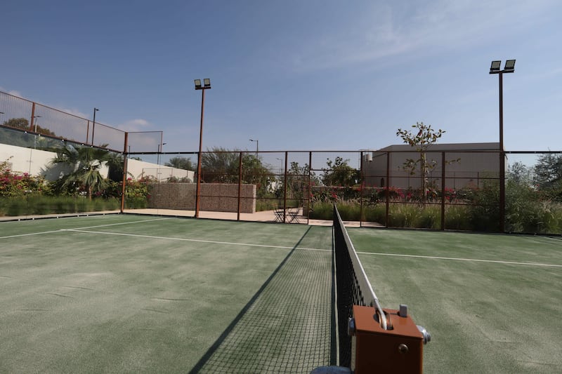 ...and multiple padel courts