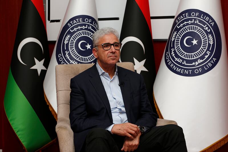 Fathi Bashagha quashed hopes of holding presidential elections in Libya in 2022. AP