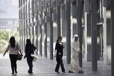Many private sector firms are switching to the UAE's new Monday-Friday work week. Jaime Puebla / The National