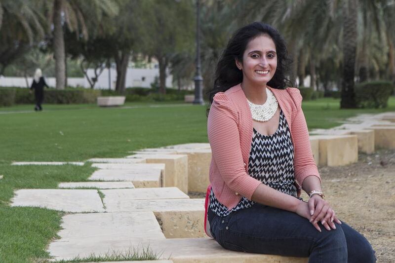 Komal Lakhani says the club will be beneficial. Mona Al-Marzooqi / The National