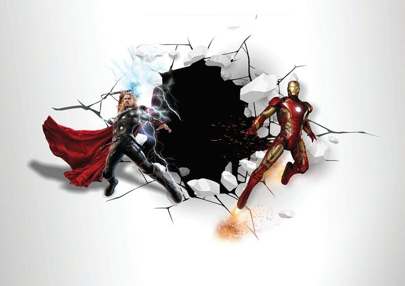 Thor and Iron Man are among the characters appearing on OSN's pop-up channel. Courtesy OSN