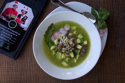 Loca pozole verde. Courtesy Loca