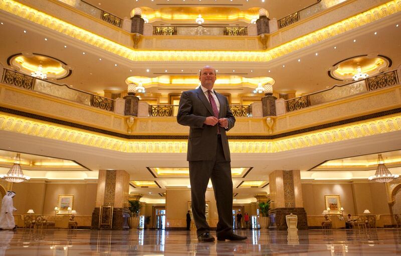 May 31, 2011 - Royal Bank of Scotland Chief Executive Stephen Hester poses for a portrait at the Emirates Palace Hotel in Abu Dhabi, United Arab Emirates. Pawel Dwulit / The National