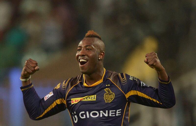 5) Andre Russell (Kolkata Knight Riders), 1,400 runs, strike rate 186.41; 55 wickets, economy rate 8.88. His belligerence reached new levels last year, as he scored 510 runs at an average of 57, and at a rate of more than two per delivery. Bowls a bit, too. AFP