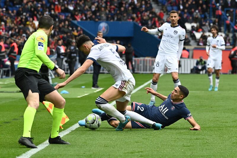 Achraf Hakimi - 7, Got into dangerous areas but often let himself down with a poor touch or pass in the first half. Corrected things in the second period with a pass across goal to give Neymar a simple finish. Fired an ambitious shot marginally over. AFP