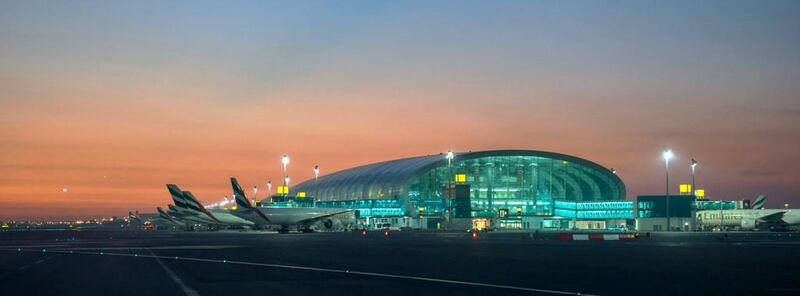 Concourse A at Dubai International Airport. Passenger traffic continues to grow at the airport. Courtesy Dubai Airports