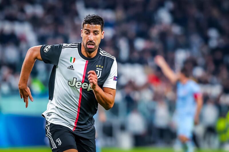  Champions League 2019/20 - Juventus vs Atletico Madrid - Allianz Stadium Turin - 26/11/2019 Sami Khedira of Juventus during the Champions League match between Juventus and Atletico Madrid at the Allianz Stadium, Turin, Italy on 26 November 2019. Photo by Fabrizio Carabelli *** Champions League 2019 20 Juventus vs. Atletico Madrid Allianz Stadium Turin 26 11 2019 Sami Khedira of Juventus during the Champions League match between Juventus and Atletico Madrid at the Allianz Stadium, Turin, Italy on 26 November 2019 Photo by Fabrizio Carabelli Copyright: xBEAUTIFULxSPORTS/Carabellix/Reuters