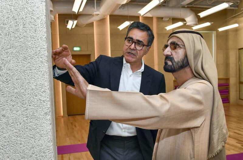 Sheikh Mohammed bin Rashid visits a number of development and development projects carried out by Meydan. Wam