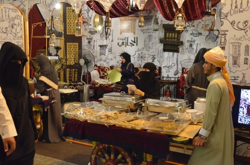 The area of Al Balad in Jeddah is usually bustling during Eid Al Fitr but has been quiet this year. The Saudi authorities announced a 24-hour curfew would go into effect on May 23. Stringer for The National