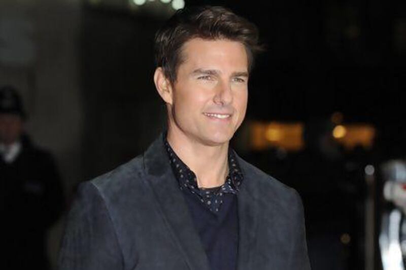 Tom Cruise's next movie is Jack Reacher, in which he plays a sniper. FACUNDO ARRIZABALAGA / EPA