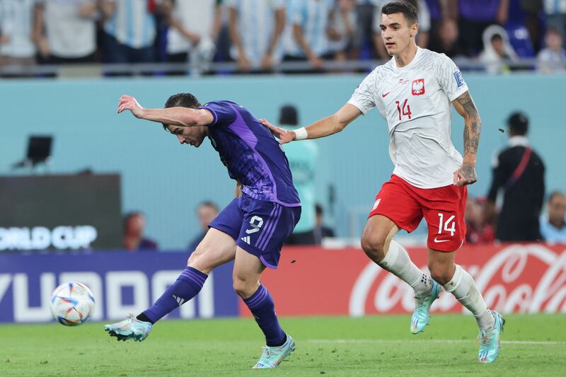 Jakub Kiwior, 4 – Stood watching for the first goal and had a crazy rest of the game featuring a big block off the line and a terrible back pass. AFP