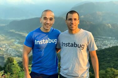 Instabug founders Moataz Soliman and Omar Gabr raised $5 million in Series A funding in May. Courtesy Instabug