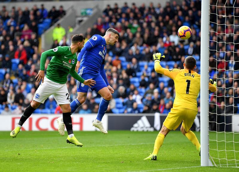 Striker: Callum Paterson (Cardiff City) – A full-back a couple of years ago, the Scot is a striker now and was a Premier League scorer in victory over Brighton. Getty Images