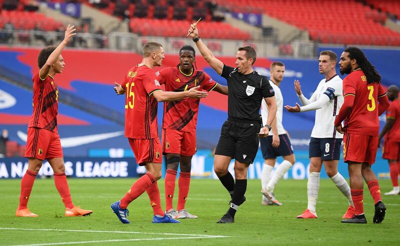 Thomas Meunier - 7: Will probably be one of the few players anywhere cursing the absence of VAR after giving away a soft penalty for England's equaliser. Reuters