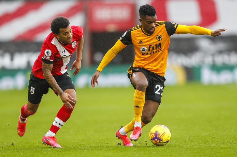 Nelson Semedo - 7: Returning to his traditional right-back role, was as enterprising as could be. His foray forward and drive won the penalty that got his team back into the match. Did well on cover to prevent Ings from racing free. Otherwise lively performance. EPA