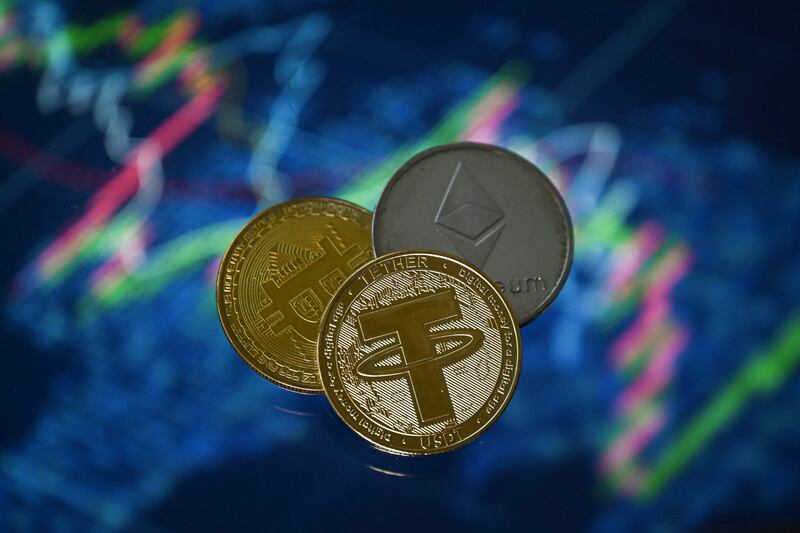 The stablecoins market remains concentrated, with Tether and USDC accounting for about 63 per cent of total assets at the end of May, according to Fitch Ratings. AFP