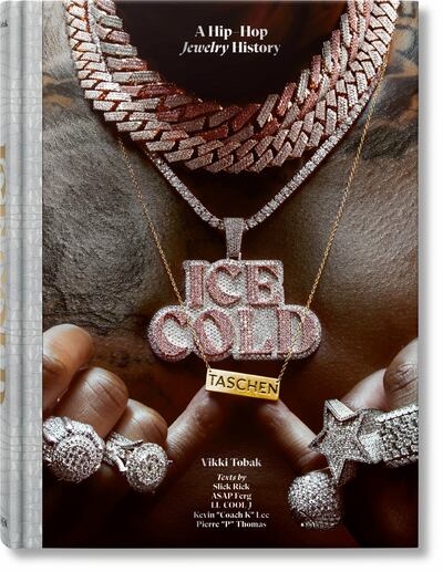 The cover of Ice Cold: A Hip Hop Jewelry history. Photo: Mike Miller