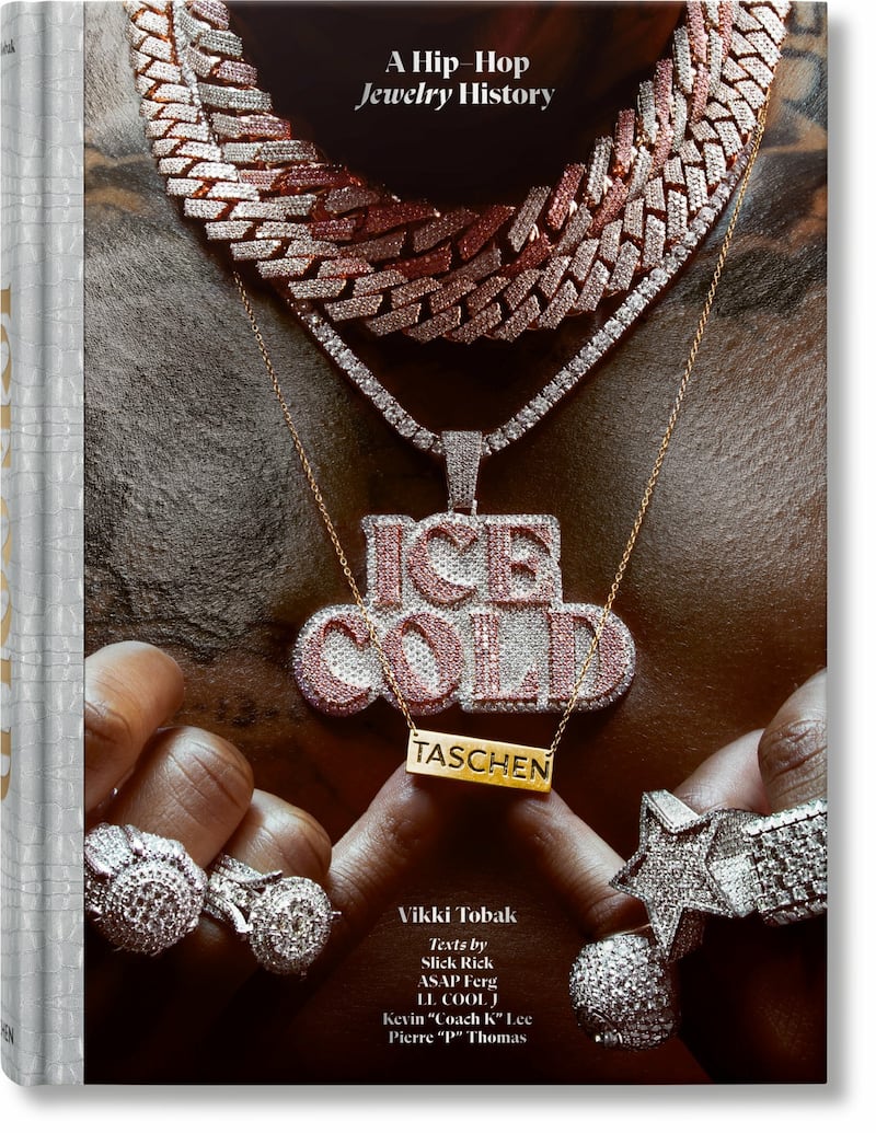 The cover of Ice Cold: A Hip-Hop Jewelry History. Photo: Mike Miller