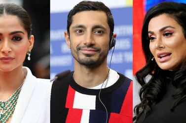 Sonam Kapoor, Riz Ahmed and Huda Kattan have all shared Ramadan messages on social media. Getty / AP