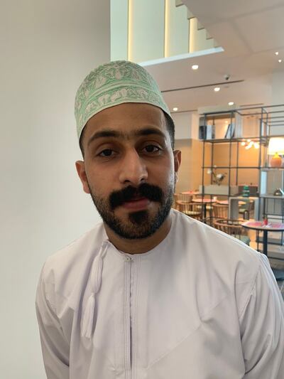 Mohammed Al Akhzemi, 25, Omani living in Muscat. Ali AlShouk / The National
