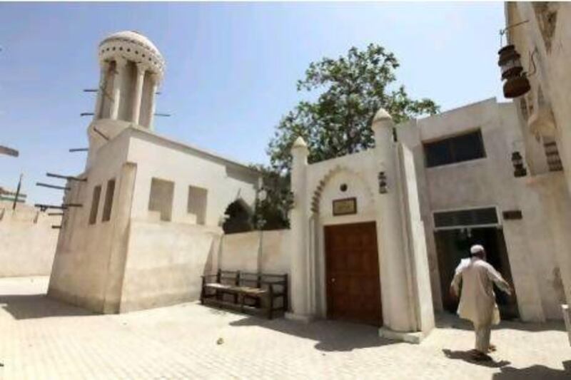 The old traditional house of Majlis Al Midfaa, which will be turned into a hotel in Sharjah’s heritage area.
