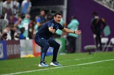 Argentina manager Lionel Scaloni has urged his players and compatriots not to get carried away after the win over Mexico. Getty