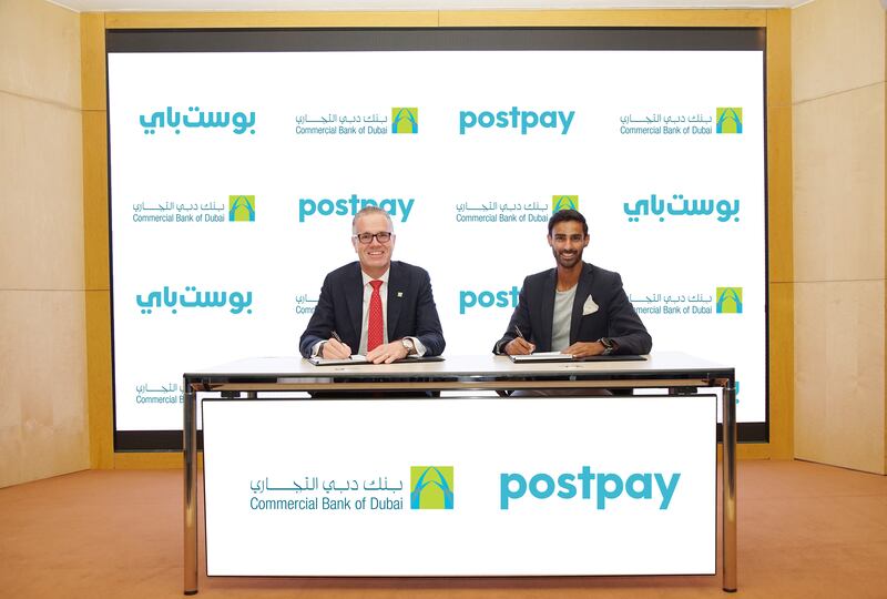 Commercial Bank of Dubai signed a debt financing deal with Postpay. Photo: CBD